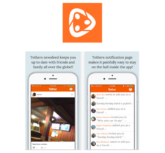 Long Island iOS App Development Company Creates Tether
