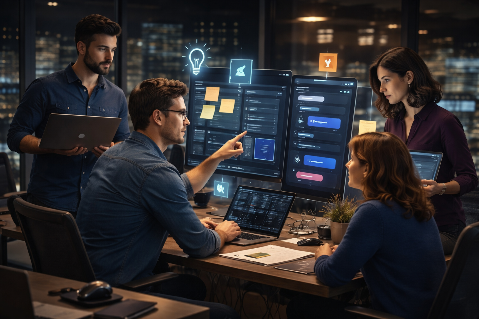 Pioneer Applications app development agency team collaborating on product strategy and design