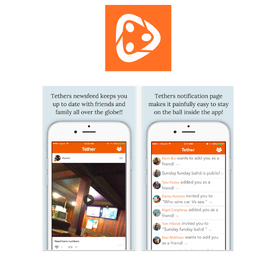 United States iOS App Development Company Creates Tether
